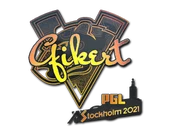 Sticker | Qikert (Holo) | Stockholm 2021 image