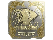 Sticker | EmiliaQAQ (Gold) | Austin 2025 image