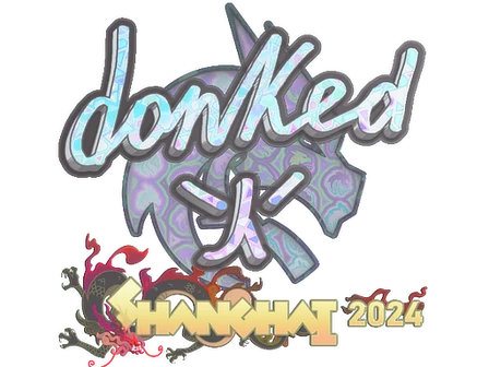 Sticker | donk (Holo) | Shanghai 2024 image