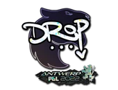 Sticker | drop (Glitter) | Antwerp 2022 image