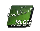 Sticker | WorldEdit | MLG Columbus 2016 image