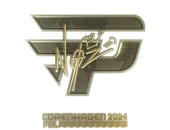 Sticker | NQZ (Gold) | Copenhagen 2024 image