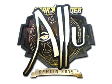Sticker | allu (Gold) | Berlin 2019 image