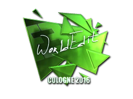 Sticker | WorldEdit (Foil) | Cologne 2016 image