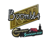 Sticker | Boombl4 | Stockholm 2021 image