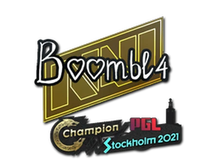 Sticker | Boombl4 | Stockholm 2021 image