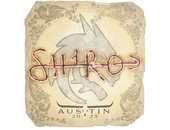 Sticker | sh1ro | Austin 2025 image