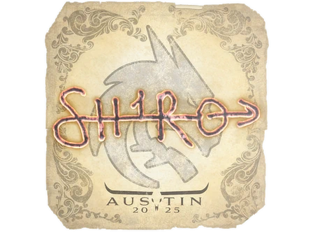 Sticker | sh1ro | Austin 2025 image