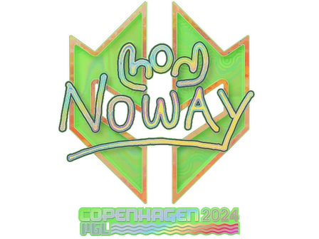 Sticker | noway (Holo) | Copenhagen 2024 image