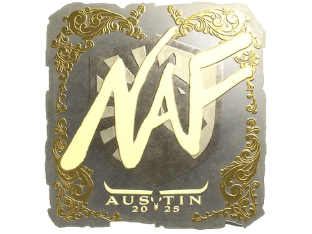 Sticker | NAF (Gold) | Austin 2025 image