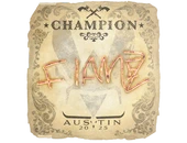 Sticker | FlameZ (Champion) | Austin 2025 image
