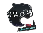 Sticker | drop | Stockholm 2021 image