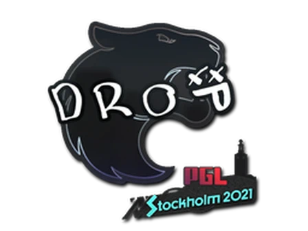 Sticker | drop | Stockholm 2021 image