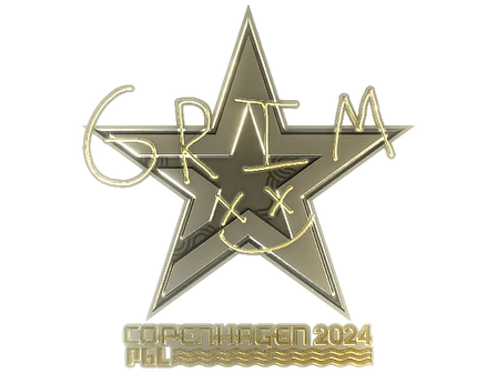 Sticker | Grim (Gold) | Copenhagen 2024 image