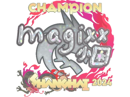Sticker | magixx (Glitter, Champion) | Shanghai 2024 image