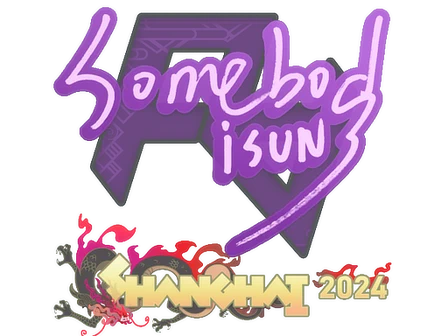 Sticker | somebody | Shanghai 2024 image