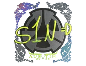 Sticker | s1n (Holo) | Austin 2025 image