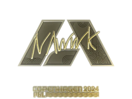 Sticker | nawwk (Gold) | Copenhagen 2024 image