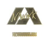 Sticker | nawwk (Gold) | Copenhagen 2024 image