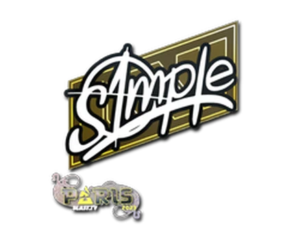 Sticker | s1mple | Paris 2023 image