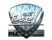 Sticker | tabseN (Foil) | Krakow 2017 image