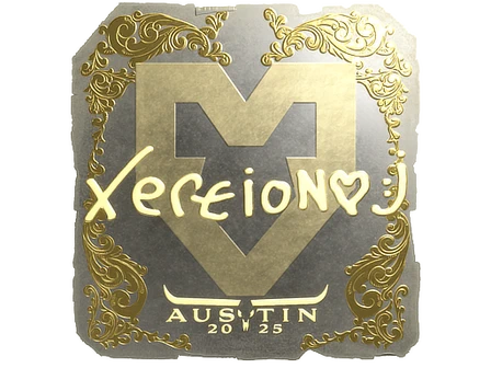 Sticker | xertioN (Gold) | Austin 2025 image