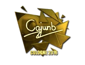 Sticker | cajunb (Gold) | Cologne 2016 image