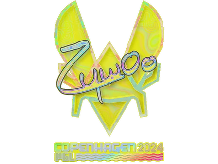 Sticker | ZywOo (Holo) | Copenhagen 2024 image