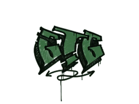 Sealed Graffiti | GTG (Jungle Green) image