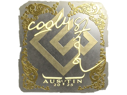 Sticker | cool4st (Gold) | Austin 2025 image