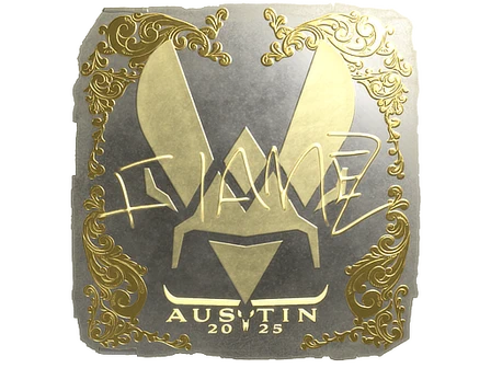 Sticker | FlameZ (Gold) | Austin 2025 image