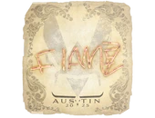 Sticker | FlameZ | Austin 2025 image