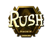 Sticker | RUSH (Gold) | London 2018 image