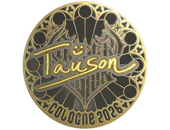 Sticker | Tauson (Gold) | Cologne 2026 image