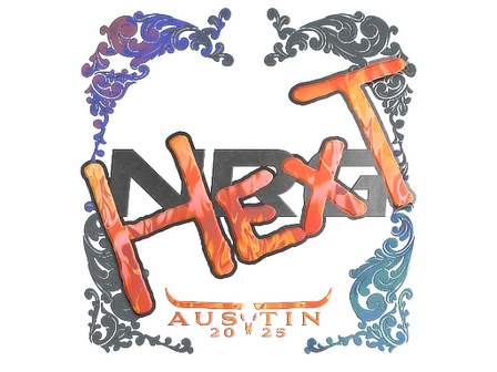 Sticker | HexT (Holo) | Austin 2025 image