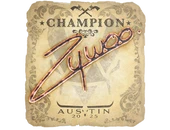 Sticker | ZywOo (Champion) | Austin 2025 image