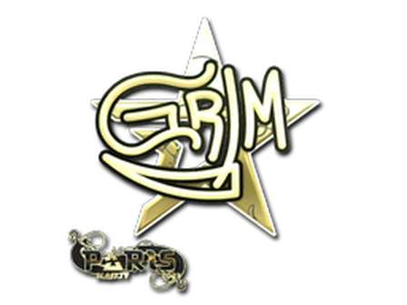 Sticker | Grim (Gold) | Paris 2023 image