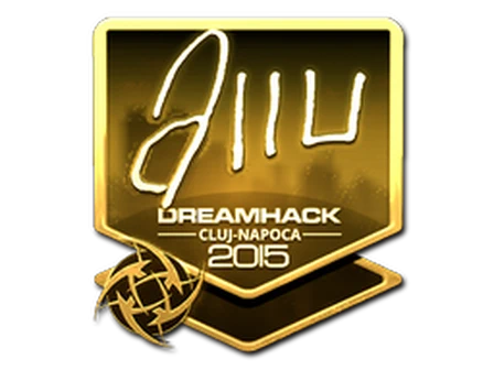 Sticker | allu (Gold) | Cluj-Napoca 2015 image