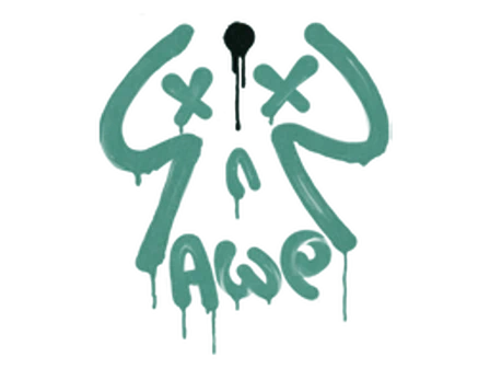 Sealed Graffiti | Recoil AWP (Frog Green) image