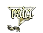 Sticker | rain (Gold) | Paris 2023 image