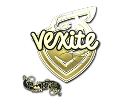 Sticker | vexite (Gold) | Paris 2023 image