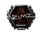 Sticker | KRIMZ (Foil) | London 2018 image