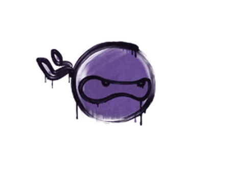 Sealed Graffiti | Ninja (Monster Purple) image