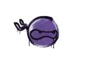Sealed Graffiti | Ninja (Monster Purple) image