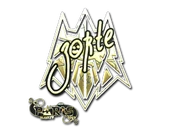 Sticker | zorte (Gold) | Paris 2023 image