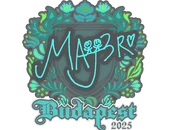 Sticker | MAJ3R | Budapest 2025 image