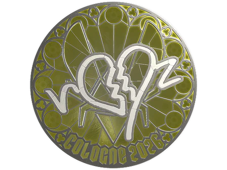 Sticker | ropz (Foil) | Cologne 2026 image