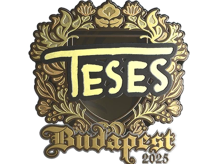Sticker | TeSeS (Gold) | Budapest 2025 image
