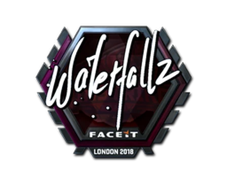 Sticker | waterfaLLZ (Foil) | London 2018 image
