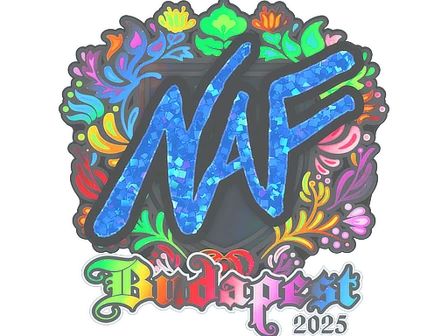 Sticker | NAF (Holo) | Budapest 2025 image
